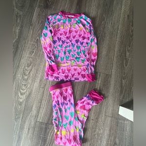 Little Sleepies Girls pajamas size 7/8